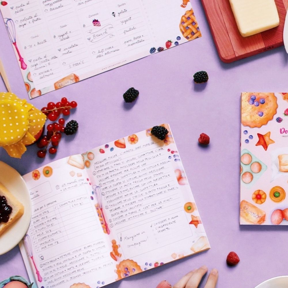 Cooking recipes notebook - Very Wonder