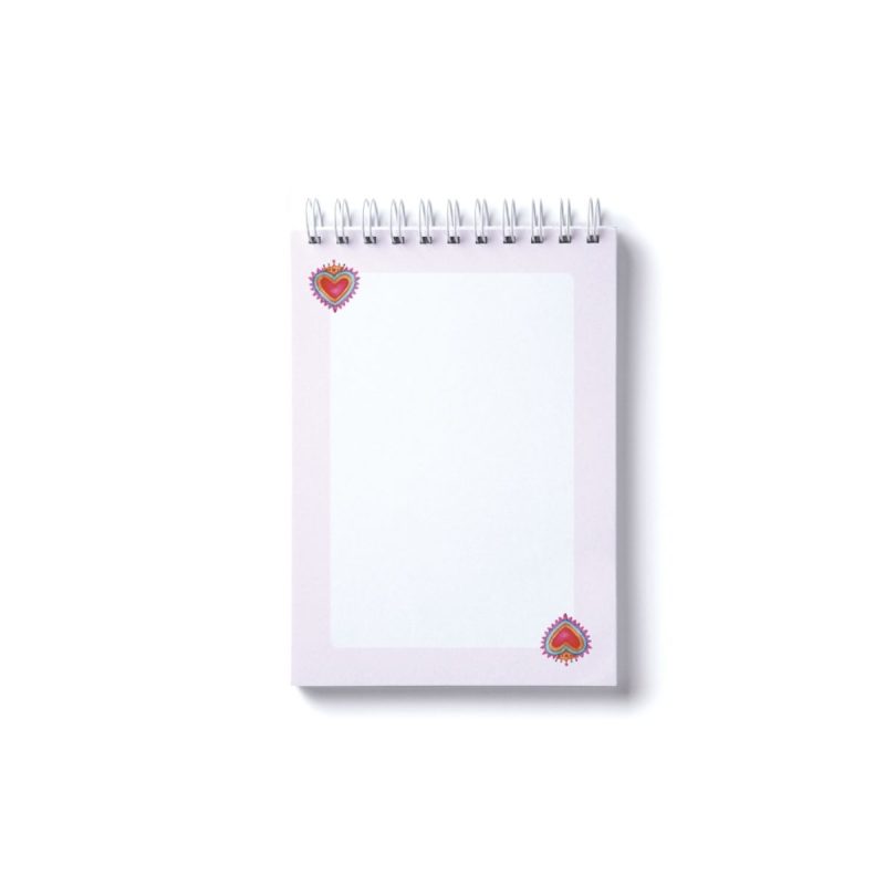 spiral notepad heartbreaker