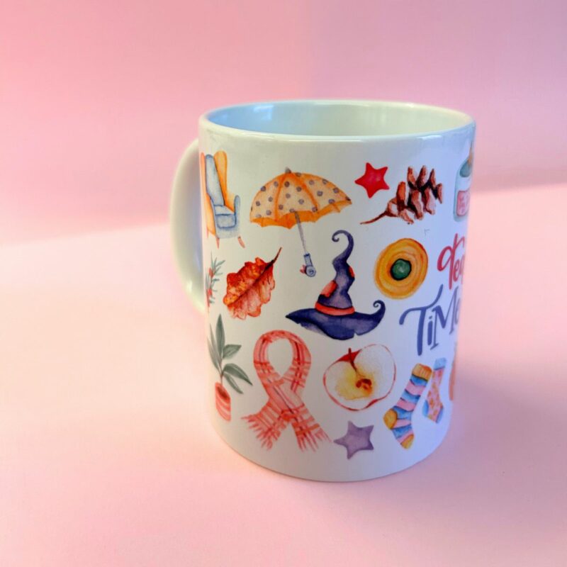 tazza colorata da regalare alle amiche