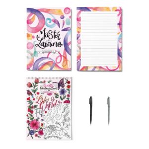 Kit Hand lettering con esercizi