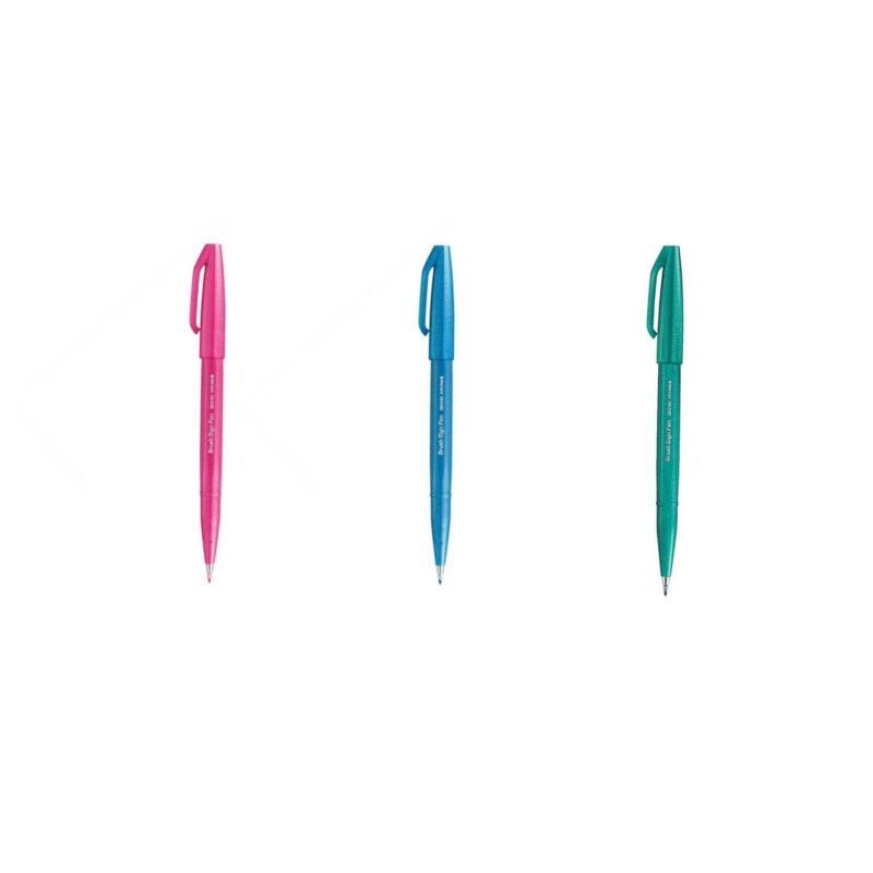 Brush Sign Pen Pentel - Set Multicolor